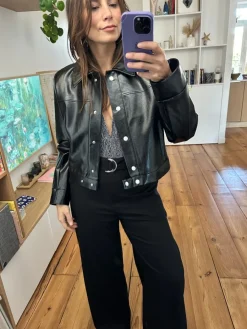 Clearance Loëla Veste Juliet NOIR