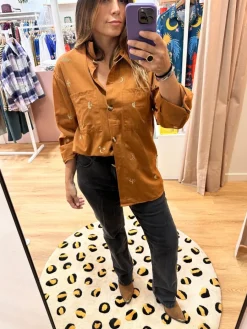 Fashion Loëla Veste Justine CAMEL