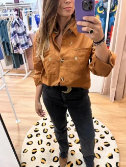 Fashion Loëla Veste Justine CAMEL