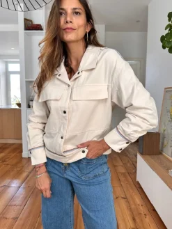 Cheap Loëla Veste Laure BEIGE