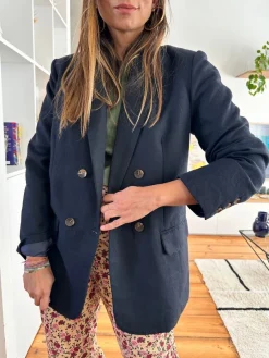 Hot Loëla Veste Marguerite NAVY