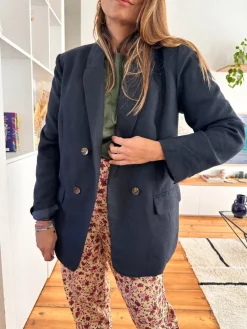 Hot Loëla Veste Marguerite NAVY