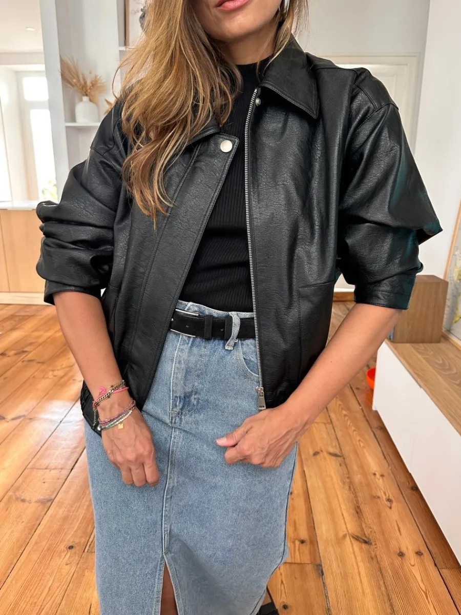 Fashion Loëla Veste Nelly NOIR