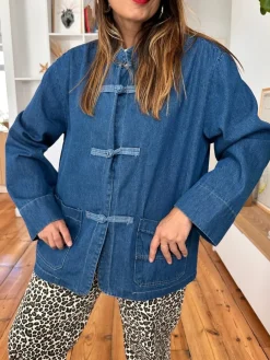 Best Sale Loëla Veste Tokio JEANS MEDIUM