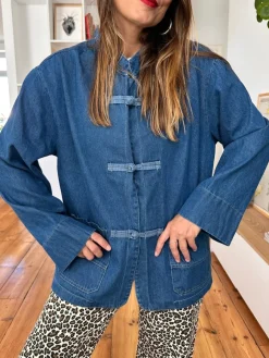 Best Sale Loëla Veste Tokio JEANS MEDIUM