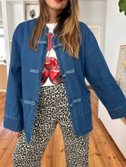 Best Sale Loëla Veste Tokio JEANS MEDIUM