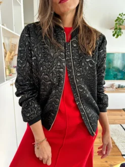 Cheap Loëla Veste Vegas NOIR