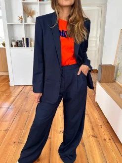 Clearance Loëla Veste Voliane MARINE