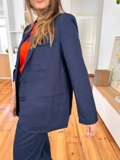 Clearance Loëla Veste Voliane MARINE